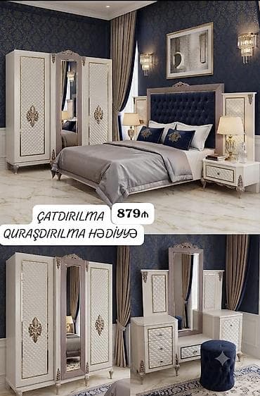 İkinəfərlik çarpayı, Dolab, Termo, Tumba, İşlənmiş