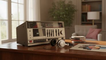 kakteyl aparatı: Disk Maqnitofon Grundig — 1