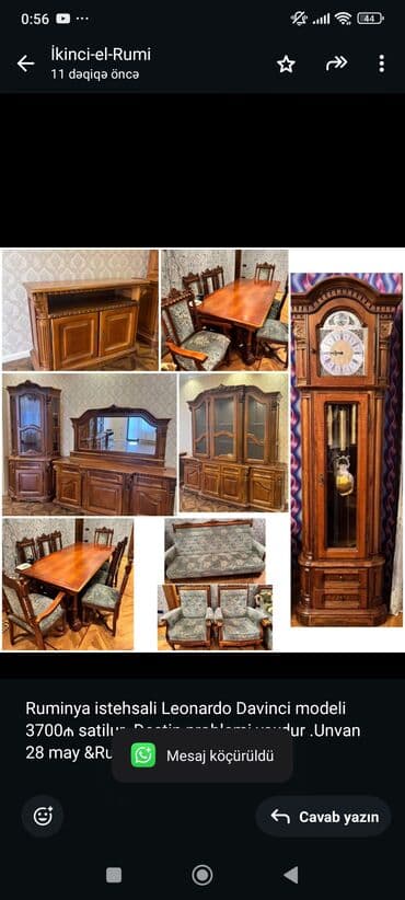 metbex stol stullari 2019: Kredit yoxdur, Rumıniya — 1