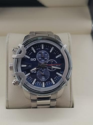 Смарт браслеты: Наручные часы, Diesel, цвет - Серебристый — 10