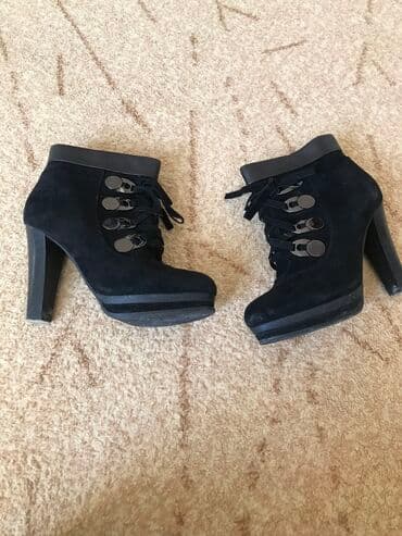 brend qadin ayaqqabilari: Ölçü: 36.5, rəng - Qara, İşlənmiş — 1