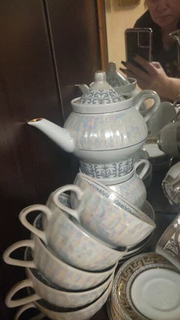 требуется переводчик китайского: Чайный набор, Фарфор, 5 персон — 2