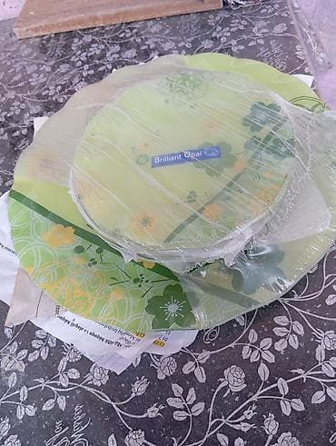 Nahar dəsti, rəng - Yaşıl, Şüşə