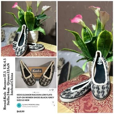 parça mokasinlər: Ölçü: 37, rəng - Qara, İşlənmiş — 1