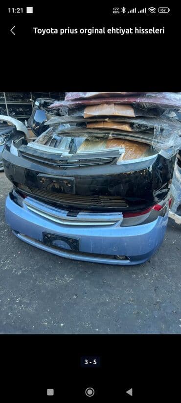 prius arxa bufer: Toyota Prius avtomobilinin müxtəlif rənglərdə olan bamperləri təklif — 2