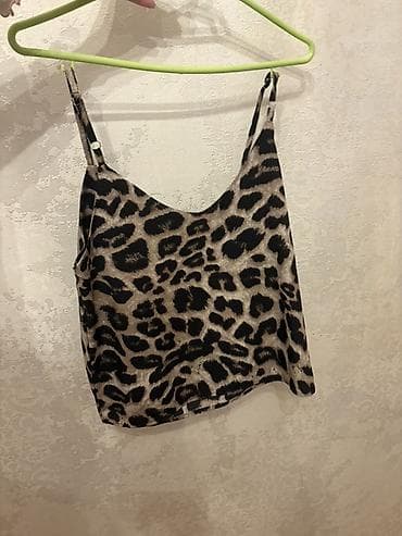 stringer alt geyimi: Leopard dest
S - M razmer — 1