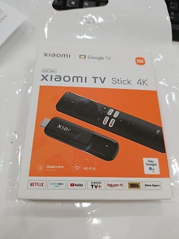 asus rog srtix: Xiaomi TV Stick 4K (2-ci nəsil) – Google TV - 4K UHD görüntü dəstəyi — 2