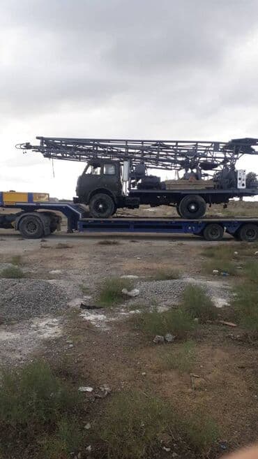 MAZ-5334 markalı artezian quyu qazan aqreqat 1BA-15V. Yaxşı