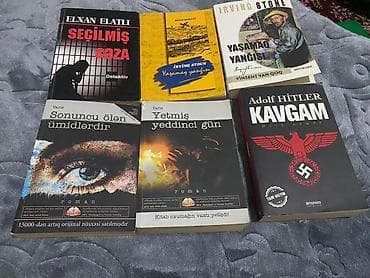 İdman və hobbi: Kitab dəsti – müxtəlif janrlar və müəlliflər 1) Nizami Gəncəvi – — 8
