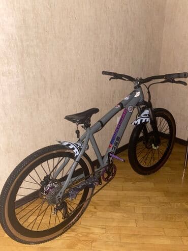 купить горный велосипед недорого: Dağ velosipedi – 26” təkərli, disk əyləcli, amortizatorlu - Çərçivə — 5