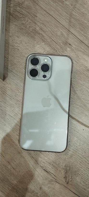 iohone 15: IPhone 15 Pro Max, White Titanium, Face ID — 1