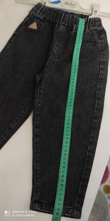 детские джинсовые кепки: Cins şalvar, Uniseks, 3 - 4 yaş — 5