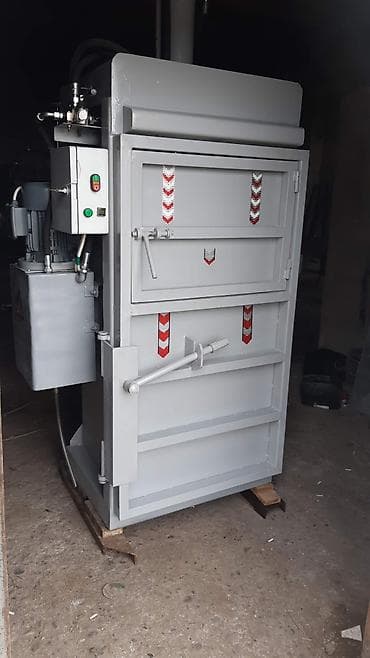 Pres aparatları: Karton və plastik üçün hidravlik pres (balya presi) Təsvir: - Karton — 5