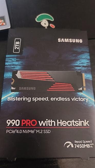 Elektron kitablar: Daxili SSD disk Samsung, 2 TB, M.2, Yeni — 2