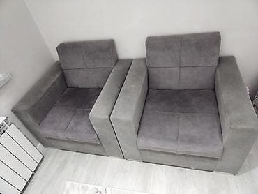 iwlenmiw divan: İki ədəd yumşaq kreslo dəsti - Dizayn: Minimalist və müasir xətlər — 1