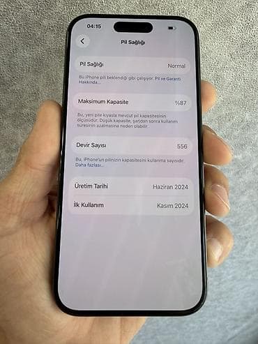 ucuz macbook pro: IPhone 15 Pro, 128 GB, Qara — 9
