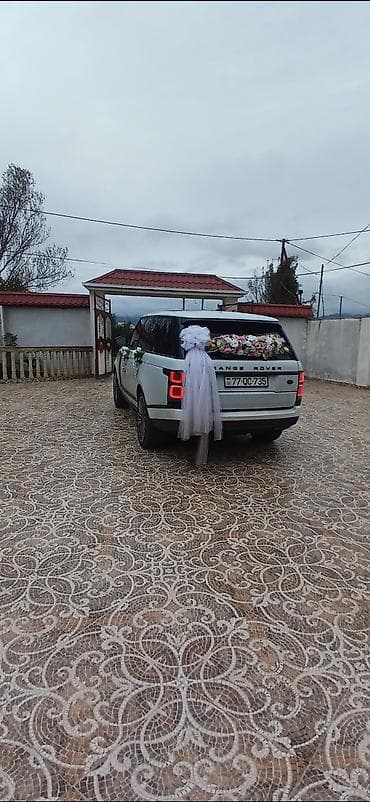 Toy-nikah maşını icarəsi – Range Rover və Hyundai - Ağ Range Rover lalafo.az -da Toy-nikah maşını icarəsi – Range Rover və Hyundai - Ağ Range Rover