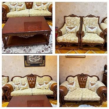 İşlənmiş, Divan, 2 kreslo, Divan — 1