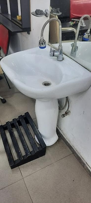 Bərbərxana üçün avadanlıq dəsti - LED işıqlı böyük güzgü paneli