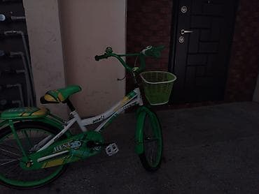 Uşaq velosipedi – “BIKE BEST” dizaynı - Rənglər: yaşıl/ağ, sarı — 2