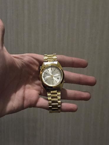 apple saatlar: İşlənmiş, Qol saatı, Casio, rəng - Qızılı — 2