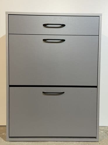 Masalar və oturacaqlar: Yeni, Açılan, 3 qapılı Düz dolab, Ayaqqabı dolabı, Azərbaycan — 4