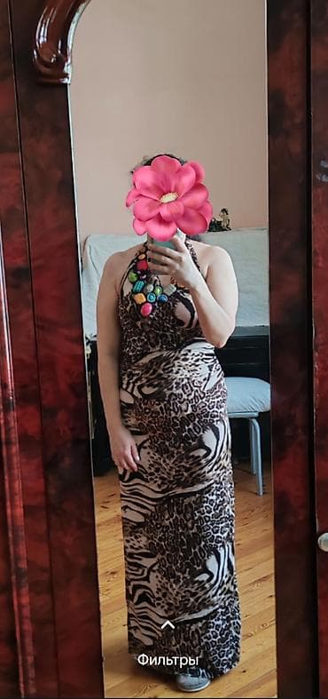 espadril: Qadın uzun paltar – heyvani print - Dizayn: Qalın leopard, zebra və — 3