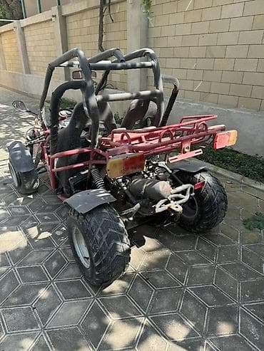 yalquzaq moto: Off-road buggy (2 nəfərlik) – boru karkaslı, təhlükəsizlik kəmərləri — 3