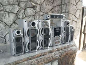 panasonic kx: PANASONIC 5.1 MUSIQI MƏRKƏZI BLUTUZ USB KASSET RADİO AUX KARAOKE SƏS — 4