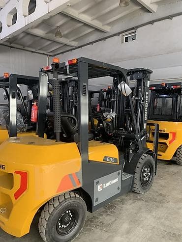 kompressor teh: Liugong E‑seriyası forkliftlər - Modellər: E30 və E35 - Yanacaq tipi — 2