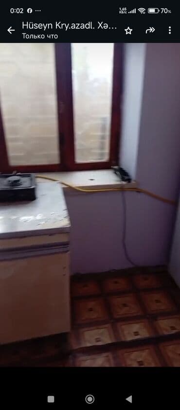 1 otaqlə mənzil: Kirayə verilən 1 otaqlı mənzil pasolka Kirov . Azadlıq metrosu - — 4