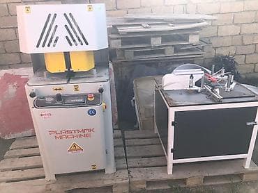 qosa qapi: PVC qapı-pəncərə avadanlığı komplekti Tərkib: - İkili başlı kəsim — 1