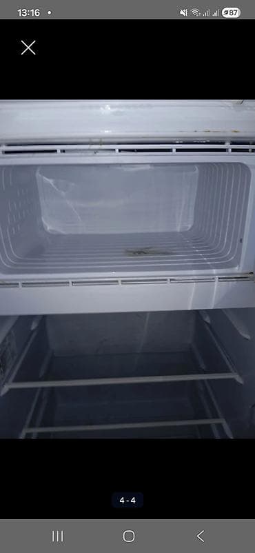 1 qapılı Biryusa Soyuducu Satılır, rəng - Ağ