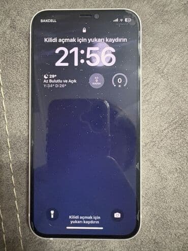 IPhone 12, 64 GB, Ağ, Face ID