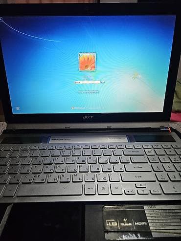 diz üstü notbuk: Acer Aspire 5943G noutbuk Texniki xüsusiyyətlər: - Prosessor: Intel — 8