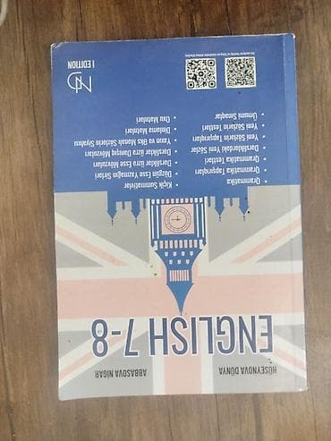 xerite dunya: Məhsul: “ENGLISH 7–8” dərs vəsaiti (I Edition) Təsvir: - 7–8-ci — 1