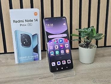 Redmi Note 14 Pro+, 256 GB, rəng - Qara, Barmaq izi
