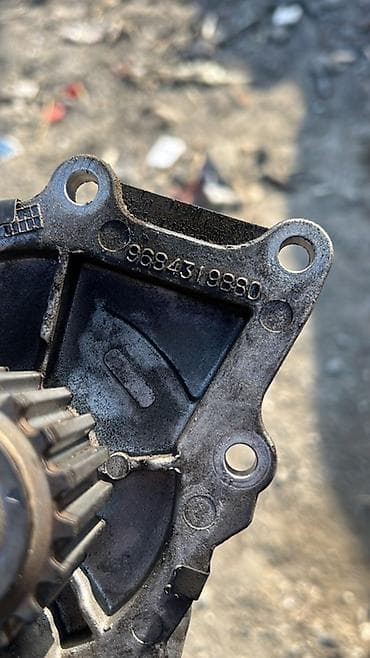 Su nəqliyyatı: PSA su nasosu və termostat gövdəsi (orijinal nömrələr: 9684319880 və — 1