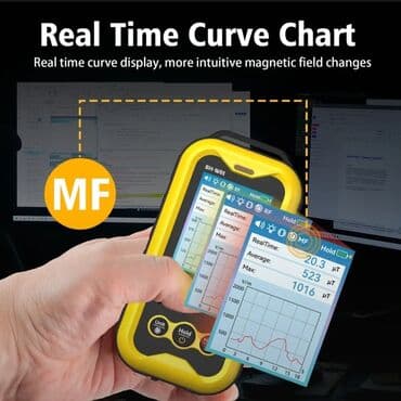 Yapışdırıcı tapançalar: EMF metr Model: BH-W01. Üç növ elektromaqnit şüalanmasını dəqiq — 4