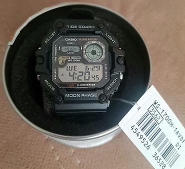 yeni smart saat: Yeni, Qol saatı, Casio, rəng - Qara — 7