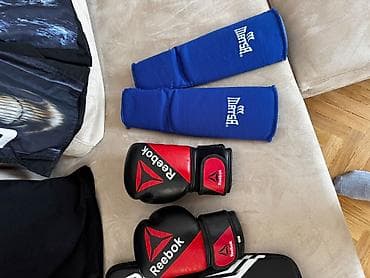 kask boks: İdman dəsti, Adidas, Standart, rəng - Qara — 4