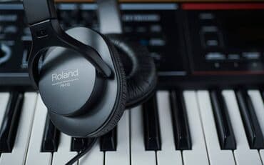 dj kontroller: Новый Проводные Наушники, Roland, цвет - Черный — 2