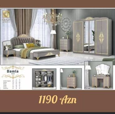 yatag dedi: 2 təknəfərlik çarpayı, Dolab, Termo, Komod, Türkiyə, Yeni — 13