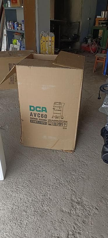 DCA AVC60 sənaye tipli tozsoran Xüsusiyyətlər: - Model: DCA AVC60 — 2