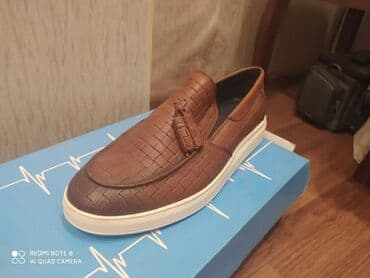 şnurlu kişi mokasinləri: Türk malı deri ayakkabı Deri land firma — 3