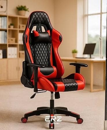 mebel materialı: Yeni, Təkərli, Qolları tənzimlənmir, Süni dəri — 4