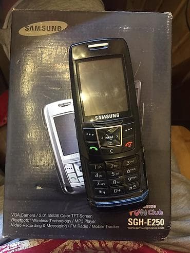 ps 3 100 azn: Samsung E250, rəng - Qara — 1