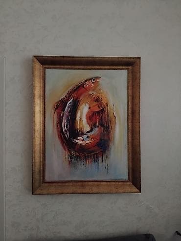 Mövzu: Abstrakt yağlı boya rəsm – çərçivəli, imzalı (Telman, 2009) lalafo.az -da Mövzu: Abstrakt yağlı boya rəsm – çərçivəli, imzalı (Telman, 2009)
