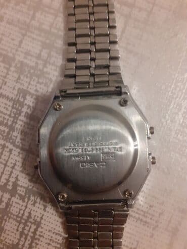 omega qol saatı: İşlənmiş, Qol saatı, Casio, rəng - Gümüşü — 4