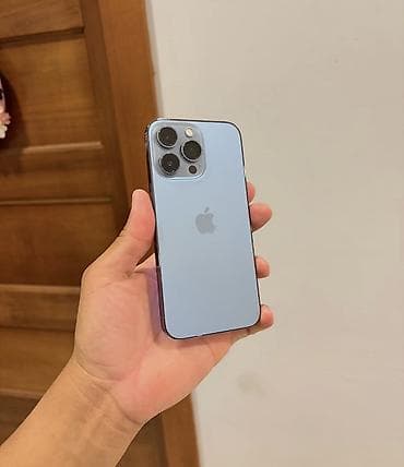 iphone 13 pro dubay: IPhone 13 Pro, 128 GB, Sierra Blue, Zəmanət, Simsiz şarj, Face ID — 1